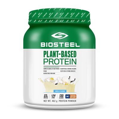 Biosteel Protéines végétales à la vanille 462g Biosteel Protéines végétales à la vanille 462g