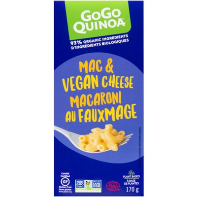 GoGo Quinoa Macaroni au Fauxmage 170 g GoGo Quinoa Macaroni au Fauxmage 170 g
