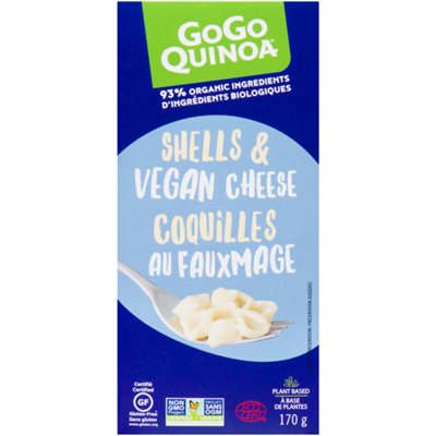 GoGo Quinoa Coquilles au Fauxmage 170 g GoGo Quinoa Coquilles au Fauxmage 170 g