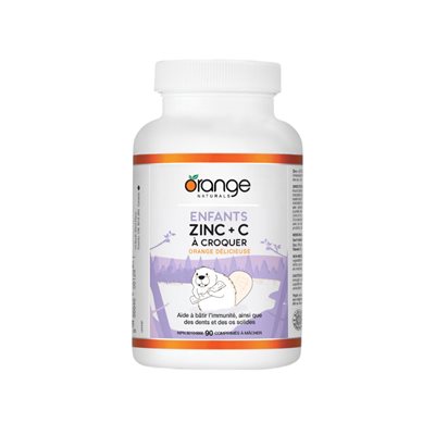 Orange Naturals Kids Zinc + C Machable - Orange Orange Naturals Kids Zinc + C Machable - Orange