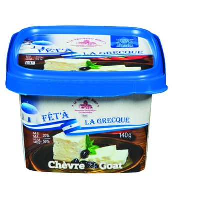 Le Troupeau Bénît Fromage feta Chèvre 140g Le Troupeau Bénît Fromage feta Chèvre 140g