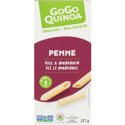 GoGo Quinoa Penne Riz et Amarante Biologique 227 g GoGo Quinoa Penne Riz et Amarante Biologique 227 g