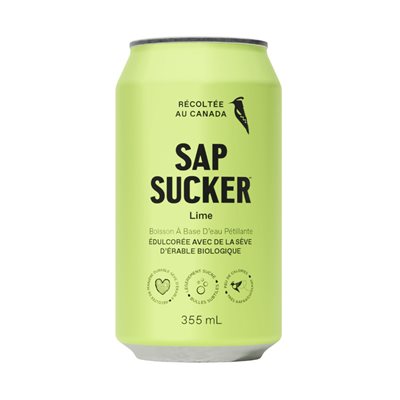 Sapsucker Lime Eau Pétillante bio 355ml