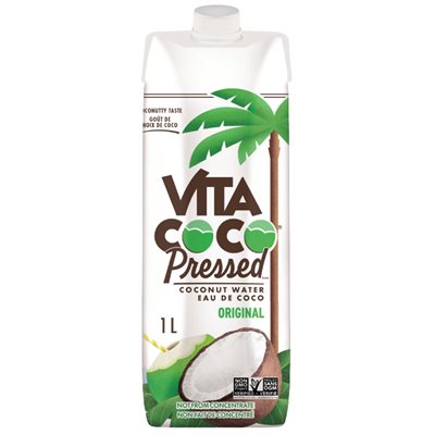 Vita Coco Coconut Water - 1L Tetra Pak Pressed Coconut 12X1L