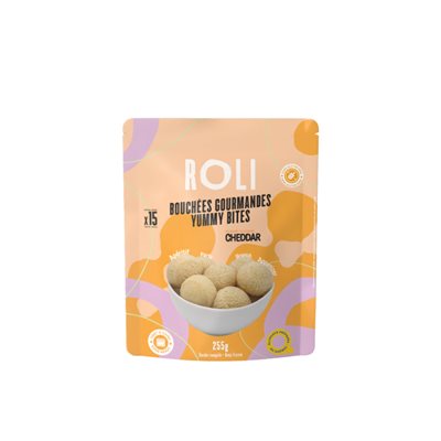 Roli Bouchée Gourmande Saveur Cheddar 255g Roli Bouchée Gourmande Saveur Cheddar 255g