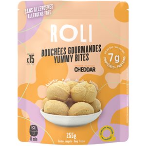 Roli Yummy Bites - Cheddar Flavour 255g