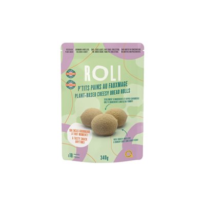 Roli P'Tits Pains Au Fauxmage sans Gluten 340g Roli P'Tits Pains Au Fauxmage sans Gluten 340g