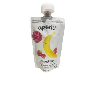 Apétiti Banana, Strawberry, Raspberry Smoothie 128ml