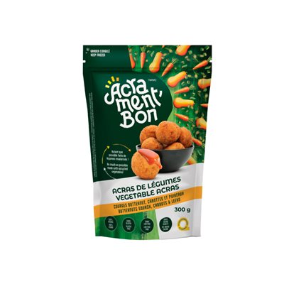 Acrament'Bon Acras De Légumes:Courge But,Carottes,Poireaux 300g