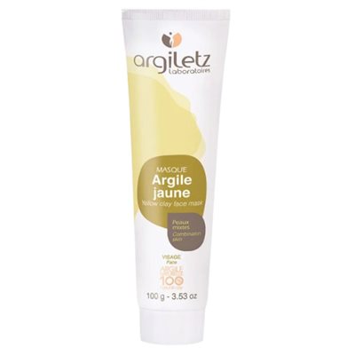 Argiletz Masque pour le Visage Argile Jaune 100g