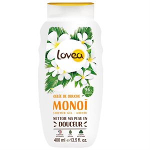 Lovea Gel Douche Au Monoï 400 Ml