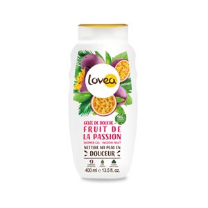 Lovea Gelée De Douche Parfumée Au Fruit De La Passion - 400 Ml