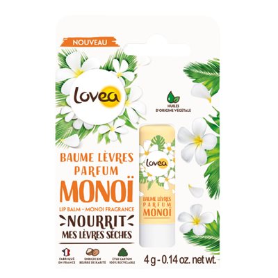 Lovea Lip Balm Monoi fragrance 4g