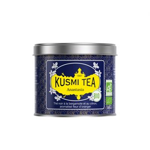 KUSMI Anastasia thé noir Bio - Boîte métal 100gr