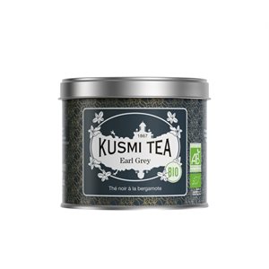 KUSMI Earl Grey thé noir Bio - Boîte métal 100gr