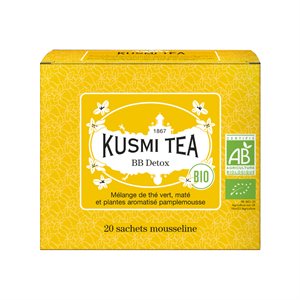 KUSMI BB Detox thé vert Bio - Boîte x 20 sachets 40g
