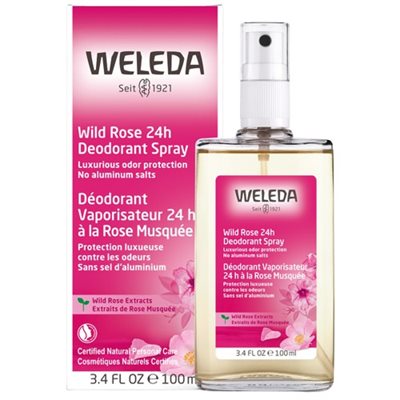Weleda Wild Rose 24H Deodorant Spray 100 ml