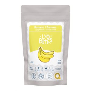 LYOBITES BANANES LYOPHILISÉES 44G