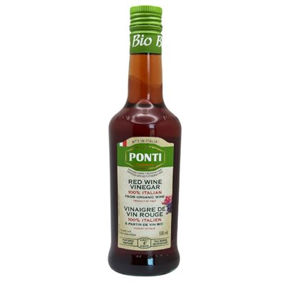Ponti Vinaigre De Vin Rouge 100% Italien Bio Ponti Vinaigre De Vin Rouge 100% Italien Bio