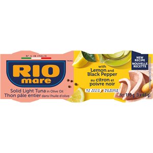 Rio Mare Tuna in Olive Oil with Lemon & Pepper