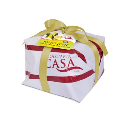 Dolciaria Casa Panettone fourré à la crème de limoncello 650g Dolciaria Casa Panettone fourré à la crème de limoncello 650g