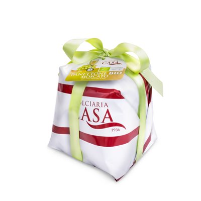 Dolciaria Casa Panettone bio au vin moscato 750g Dolciaria Casa Panettone bio au vin moscato 750g