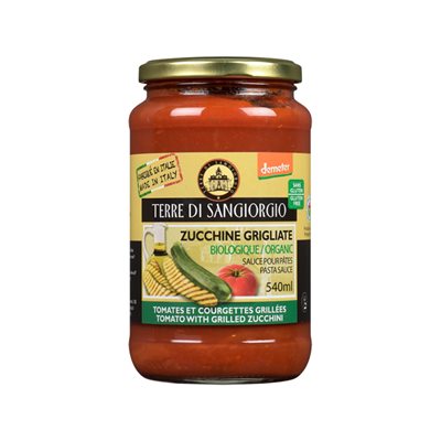 Terre di Sangiorgio Sauce Tomates Et Légumes Du Jardin Bio 540ml Terre di Sangiorgio Sauce Tomates Et Légumes Du Jardin Bio 540ml