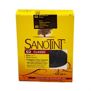 Sanotint CLASSIC 02 Brun (2N) 125 ml