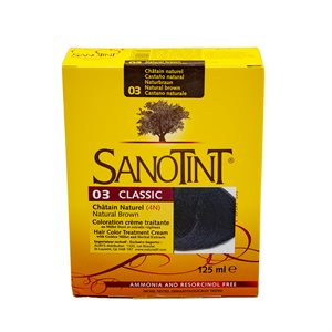 Sanotint CLASSIC 03 Châtain Naturel (4N) 125 ml