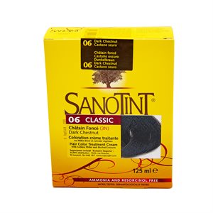 Sanotint CLASSIC 06 Chatain Foncé (3N) 125 ml