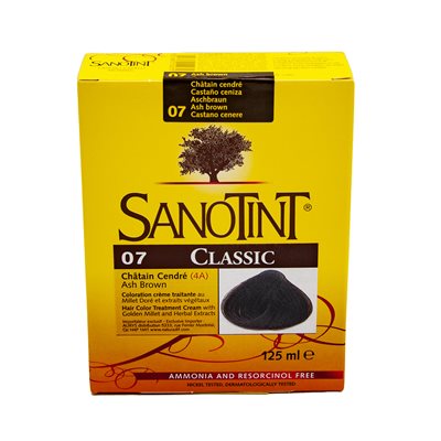 Sanotint CLASSIC 07 Châtain Cendré (4A) 125 ml