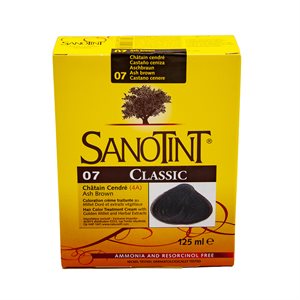 Sanotint CLASSIC 07 Châtain Cendré (4A) 125 ml