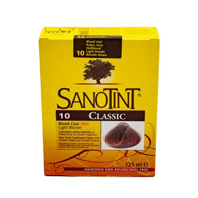 Sanotint CLASSIC 10 Blond Clair (8N) 125 ml Sanotint CLASSIC 10 Blond Clair (8N) 125 ml