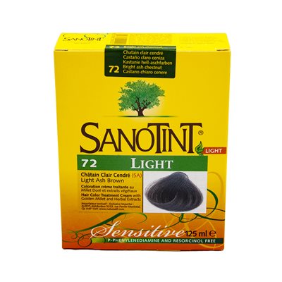 Sanotint LIGHT 72 Châtain Clair Cendré (5A) 125ml Sanotint LIGHT 72 Châtain Clair Cendré (5A) 125ml