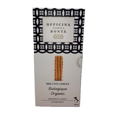 Officina Nobili Bonta - Biscuits Sablés Enrobés De Chocolat Bio 170G