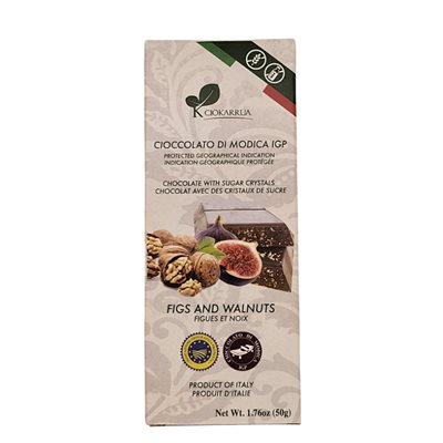 Ciokarrua Chocolat figues et noix 50g Ciokarrua Chocolat figues et noix 50g