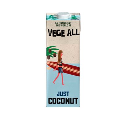 Vege All Just Coconut Lait de coco Vege All Just Coconut Lait de coco