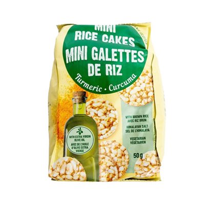 Benlian Mini galettes de riz Curcuma Benlian Mini galettes de riz Curcuma