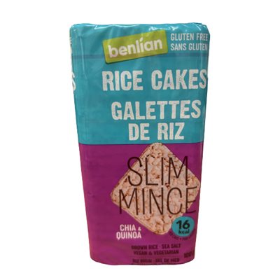Benlian Galettes De Riz Mince Chia&Quinoa Benlian Galettes De Riz Mince Chia&Quinoa