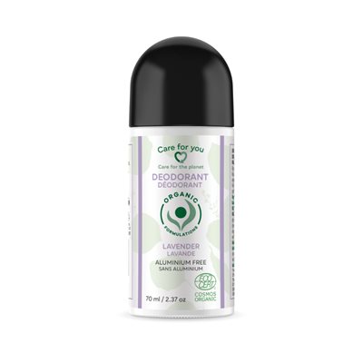 Organic Formulations DÉODORANT NATUREL LAVANDE 70ml Organic Formulations DÉODORANT NATUREL LAVANDE 70ml