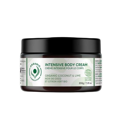 Organic Formulations CRÈME POUR LE CORPS HYDRATATION EXTRÊME COCONUT 200g Organic Formulations CRÈME POUR LE CORPS HYDRATATION EXTRÊME COCONUT 200g